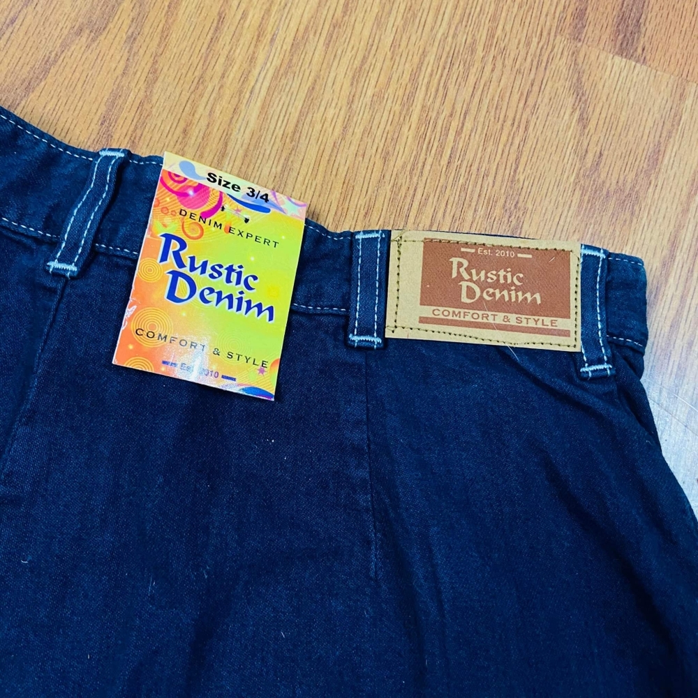 Rustic Denim Shorts - Picture 2 of 5